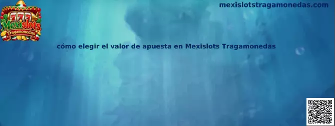 Referencia visual para comprender cómo elegir el valor de apuesta en Mexislots Tragamonedas