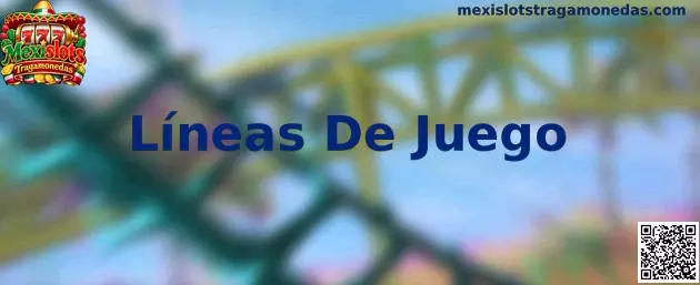 Representación de Líneas De Juego en tragamonedas